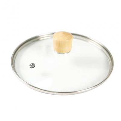 Vidrio Templado General Casa Cocina Wok Pan Transparente Cubrir